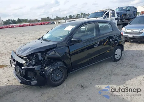 2024 Mitsubishi Mirage Es/Le from USA, damaged, VIN ML32AUHJ4RH009280